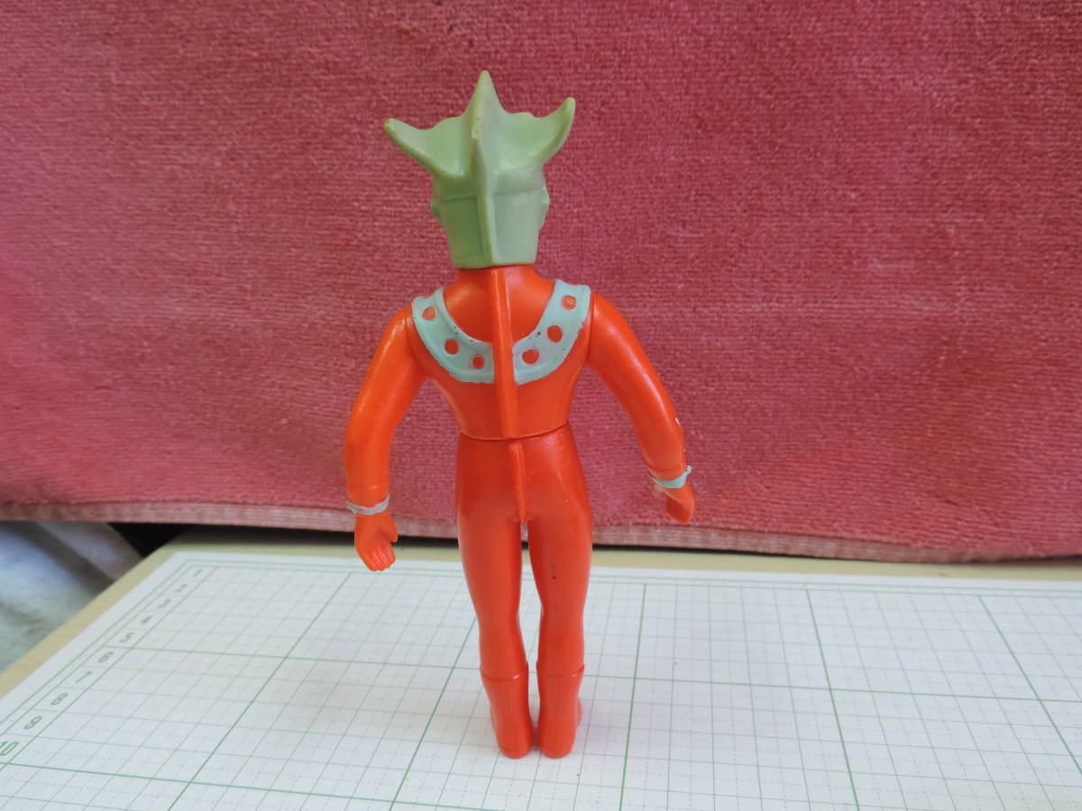 マルサン　円谷プロ　 ソフビ 　ウルトラマンレオ　　当時物 　特撮　約15㎝ 　スモールバルタンなど　計６点_6