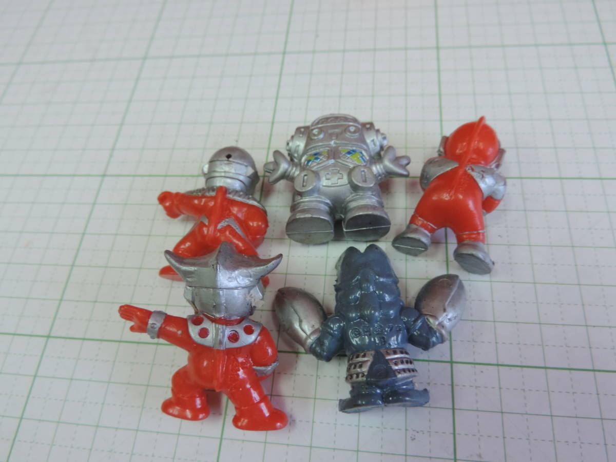 マルサン　円谷プロ　 ソフビ 　ウルトラマンレオ　　当時物 　特撮　約15㎝ 　スモールバルタンなど　計６点_9