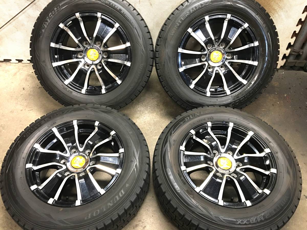 新作，HOT 【200系ハイエース】バリ山215/65R16ダンロップ