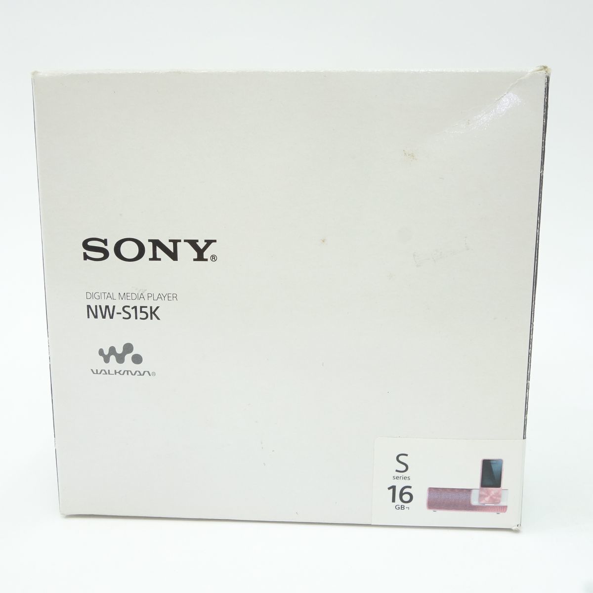 100 SONY/ソニー WALKMAN ウォークマン Sシリーズ NW-S15K [16GB] ポータブルオーディオプレーヤー ※中古
