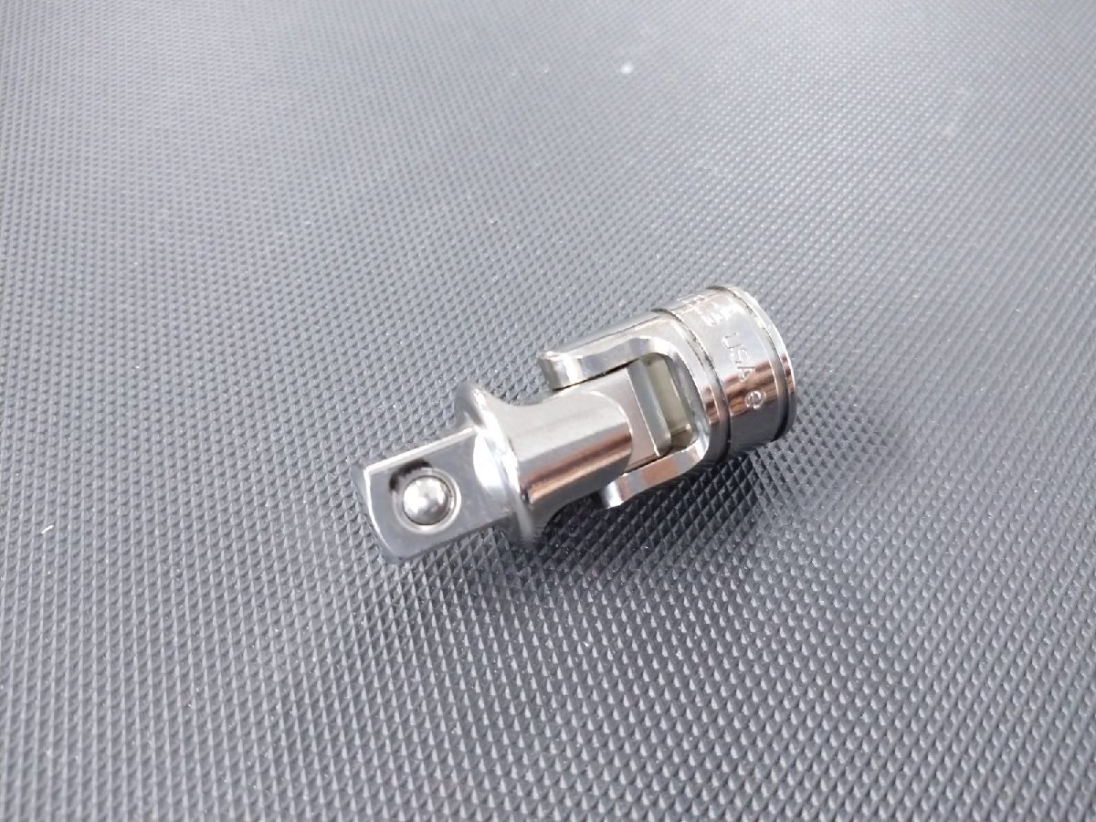 ◆美品◆ スナップオン 3/8 ユニバーサルジョイント FU80B シャローソケット FSM221 241 3点セット 【アクトツール太宰府店】★送料520円★