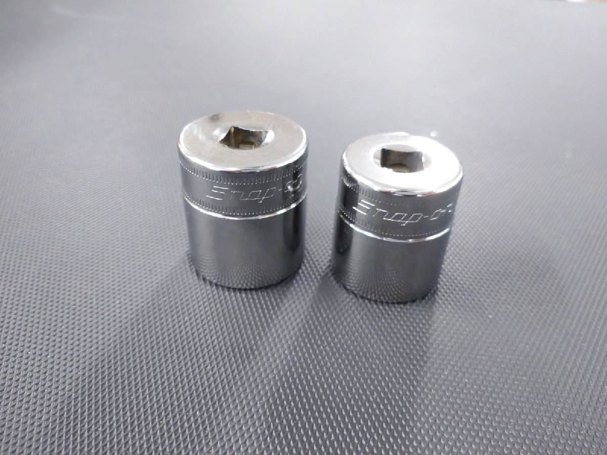 ◆美品◆ スナップオン 3/8 ユニバーサルジョイント FU80B シャローソケット FSM221 241 3点セット 【アクトツール太宰府店】★送料520円★