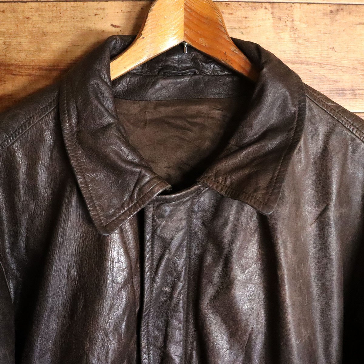 定番人気，新品 #5T/Y10.2-4 イタリア製 HARVEY LOGAN レザーフライト 