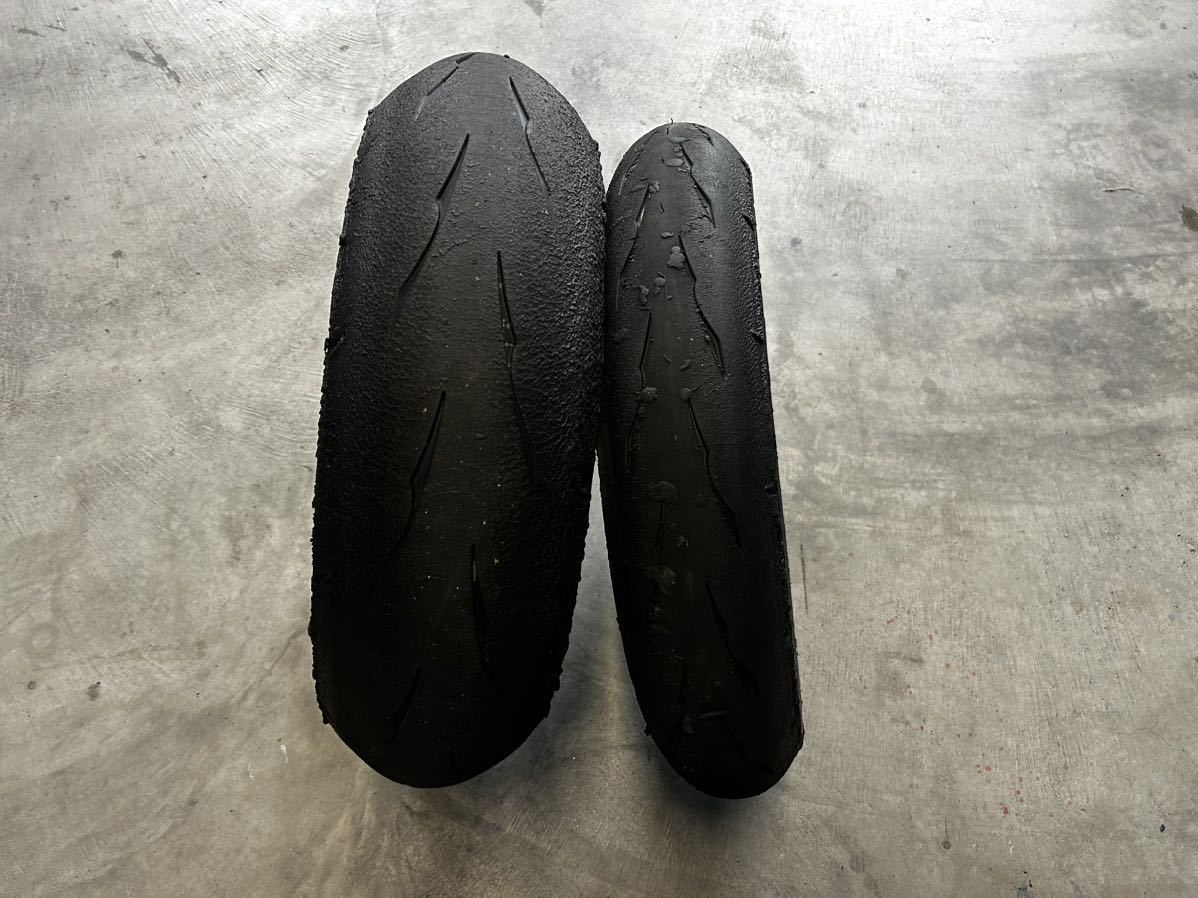 ST600 バトラックス R11前後 使用時間30分 ③ R*様 BATTLAX RACING R11