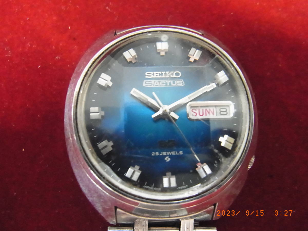 SEIKO セイコー 5アクタス SS ファイブアクタス 自動巻 seiko 可動品 