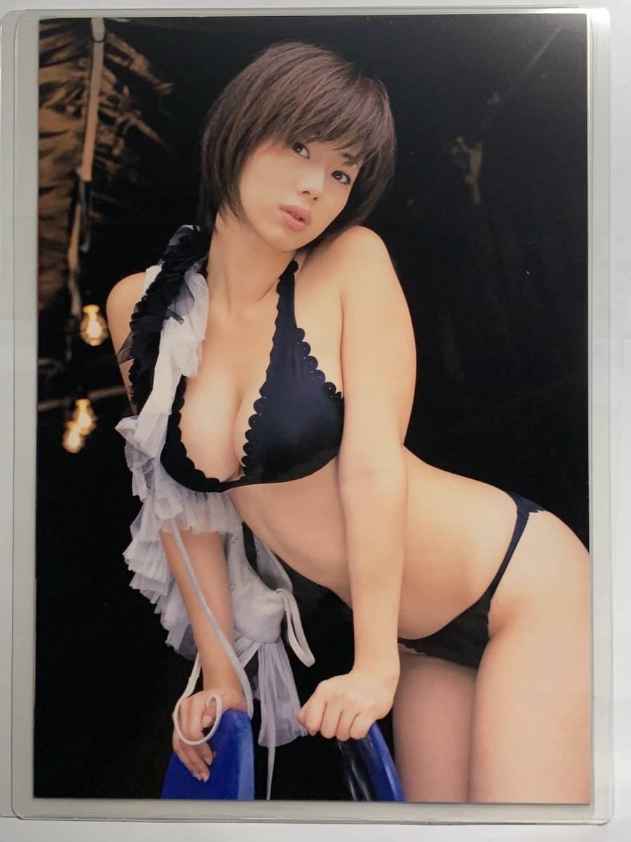 厚手ラミネート加工】井上和香 水着 A4変サイズ 雑誌切り抜き 8ページ