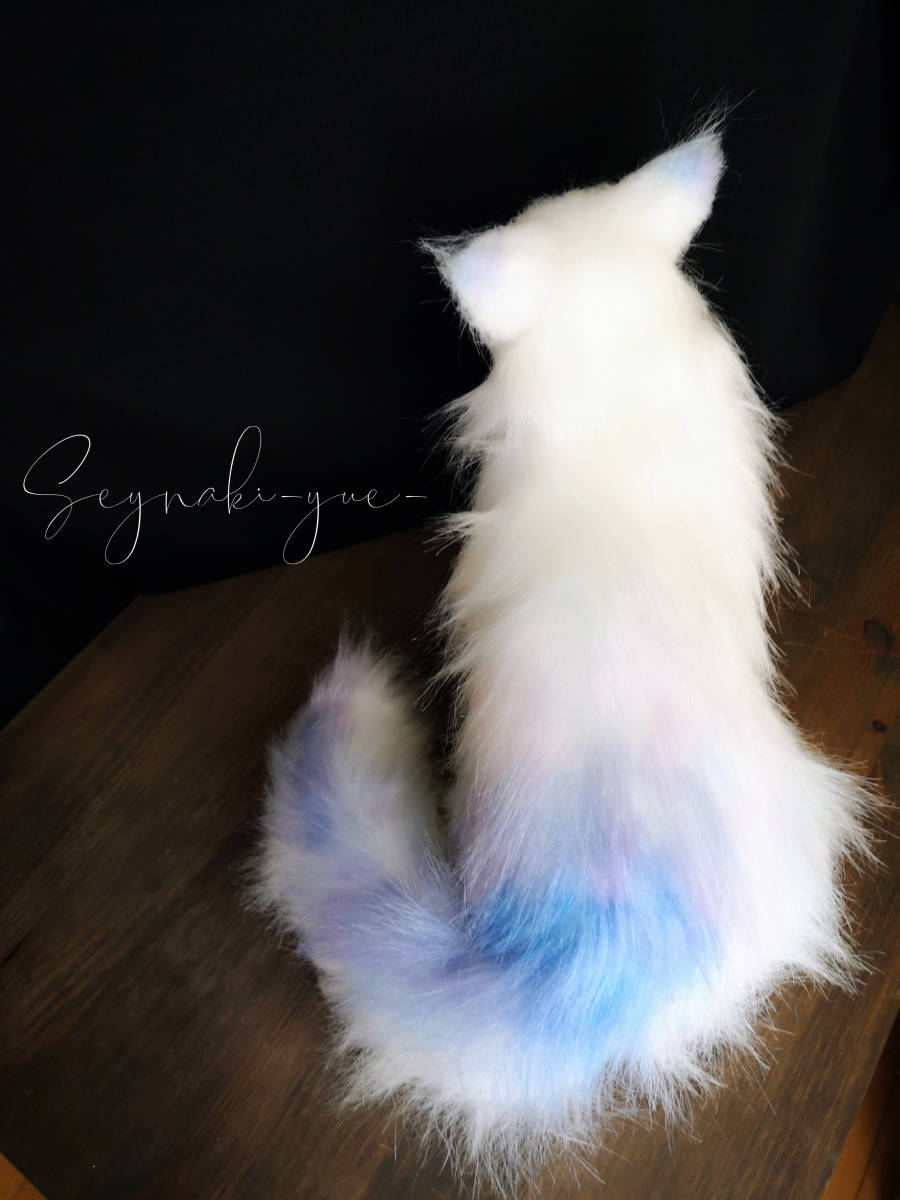 アートドール　No.066トラ猫幻獣　羊毛フェルト 豊富な，お買い得 Seynaki -月yue- アートドール 《 水彩の猫 》 幻獣