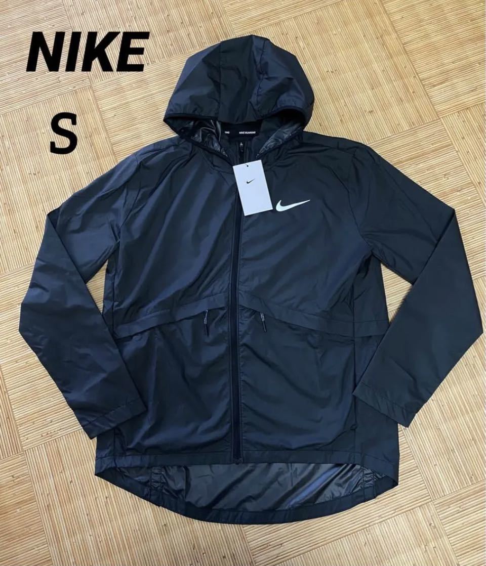 NIKE レディース　S ウインドブレーカー フーデッド ランニングジャケット【933467-010】