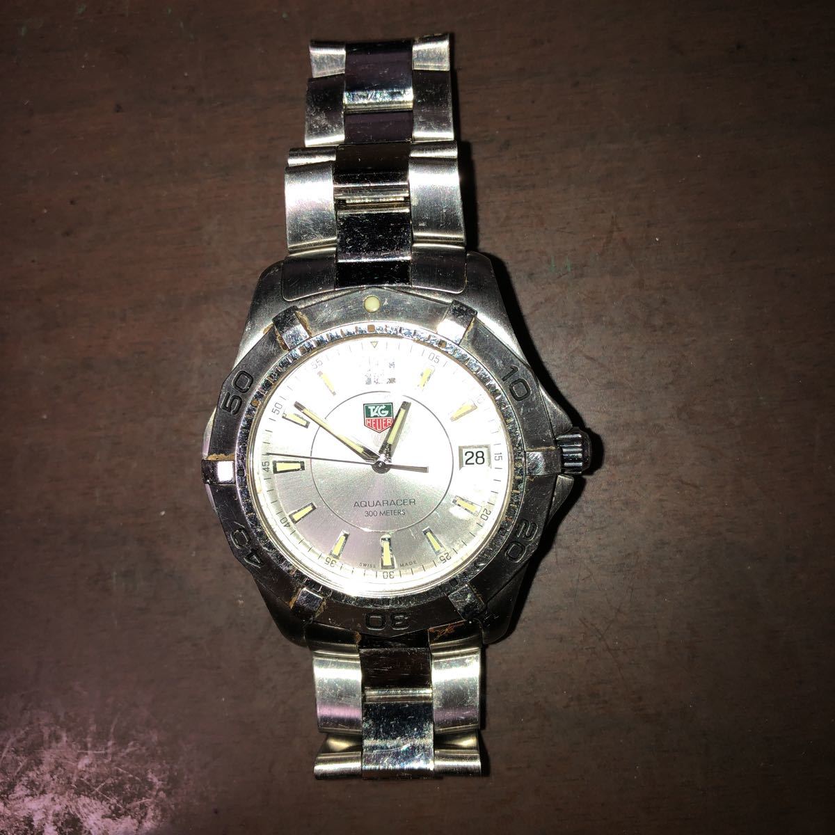 タグホイヤー　紳士用　クォーツ　ジャンク品