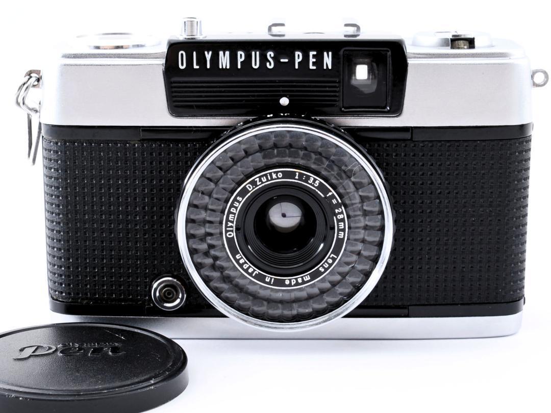整備済 完動品】OLYMPUS PEN EE-3 D.Zuiko 28mm f/3.5 ハーフサイズ