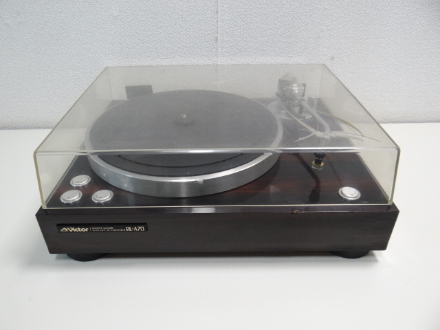 Victor ビクター QL-A70 レコードプレイヤー ターンテーブル 動作品 T12611 Victor ビクター ターンテーブル QL-A70 通電確認済 ジャンク