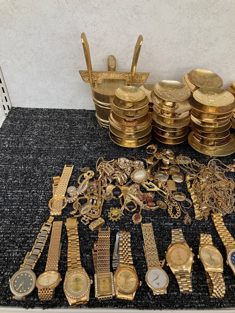 装飾品 金メッキ ジャンク まとめ 約11kg 【公式通販】