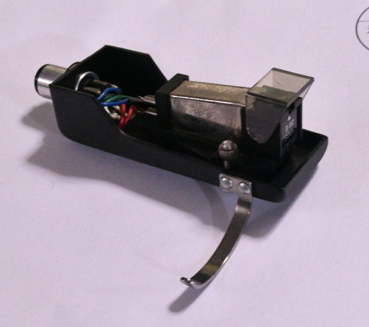 オルトフォン Ortofon VMS-20E MMカートリッジ　DENONヘッドシェル付き、新品同様の針付き