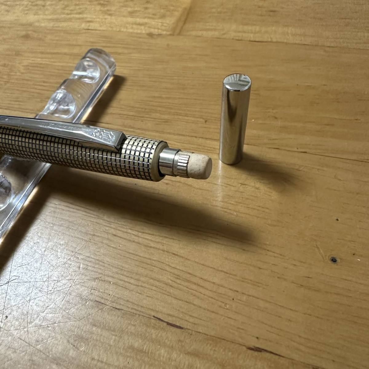 新品 廃盤 Newman ニューマン super 2 スーパー シャーペン 0.2mm 格子