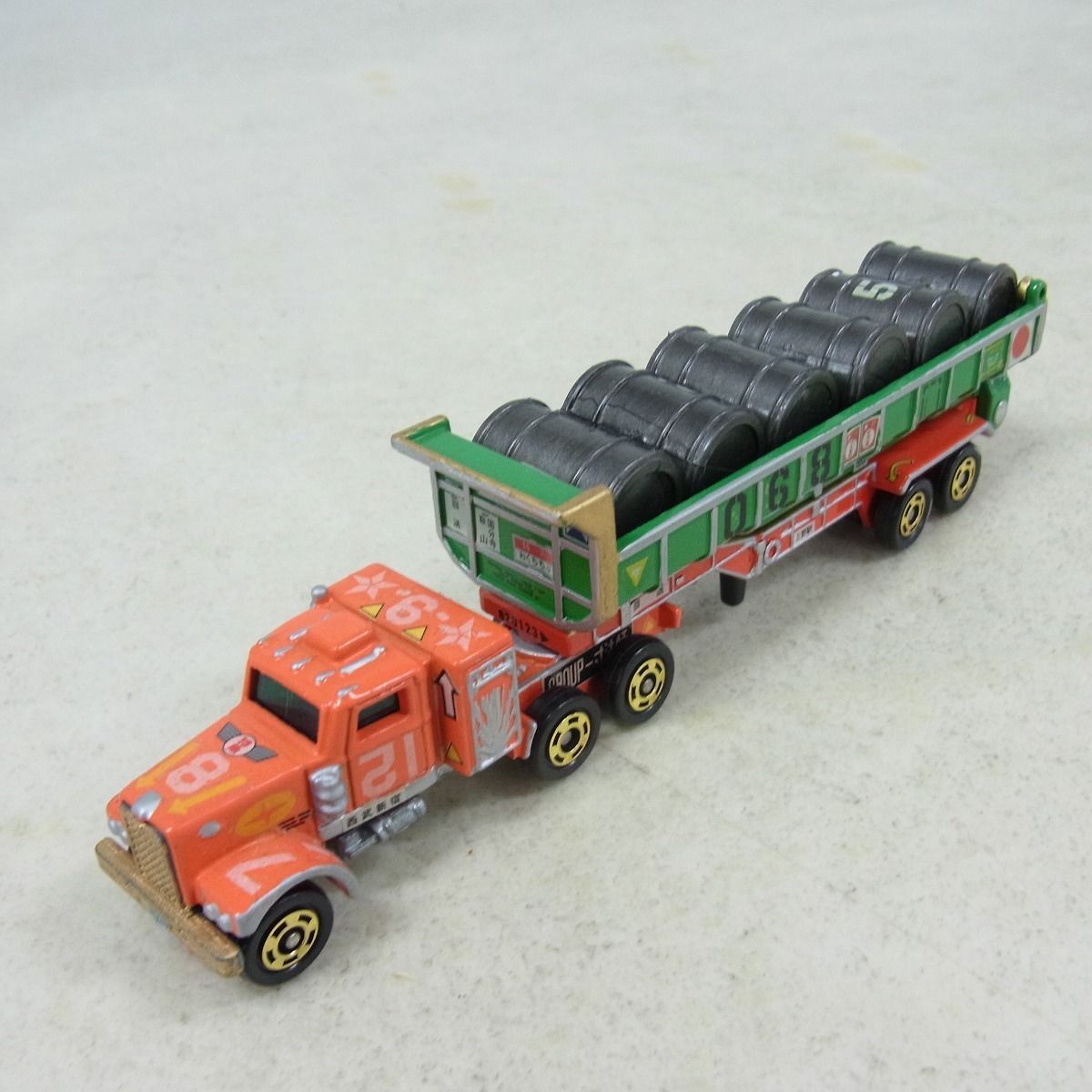 ☆ロングトミカ L3 ダイアモンドレオ ダンプトレーラー トミー LONG