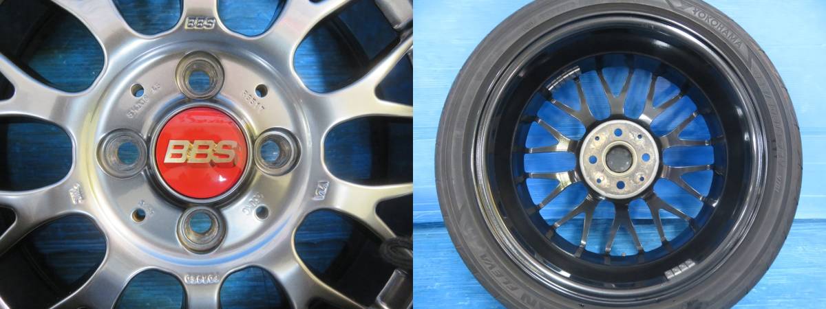 ☆ BBS RG-F RG517 16インチ 5.5J +45 165/50R16 ADVAN FLEVA V701 