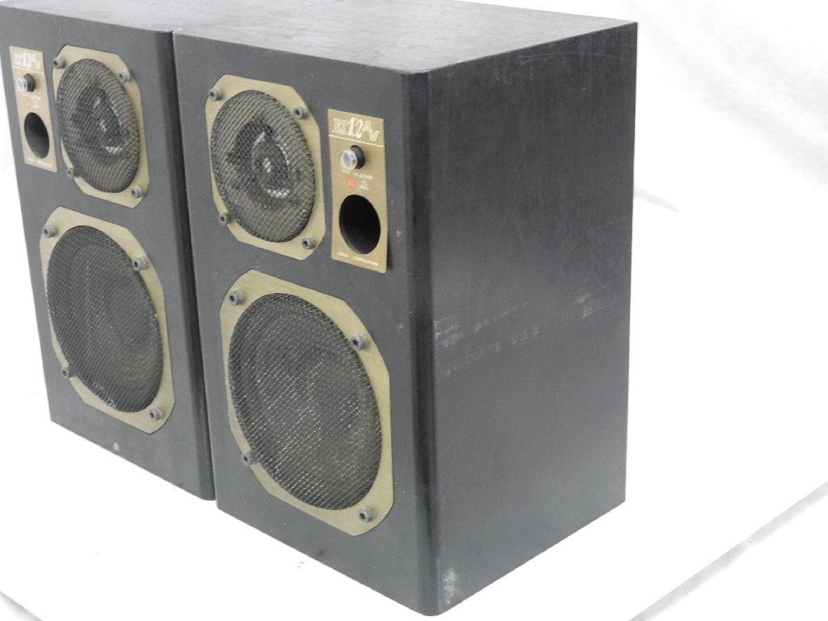 ペア CORAL EX-102AV スピーカー コーラル 2WAY - ブックシェルフ