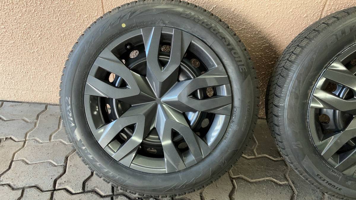 現行 プリウス VRX2 195&frasl;60R17 トヨタ 純正 ZVW60 6.5J +40 PCD114.3 5