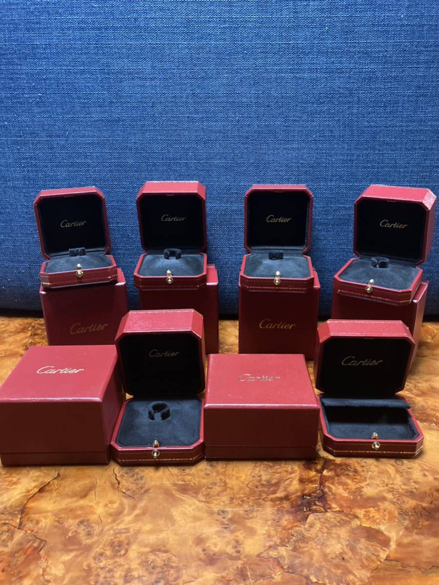 カルティエ Cartier リングケース ジュエリーケース レッド ボックス