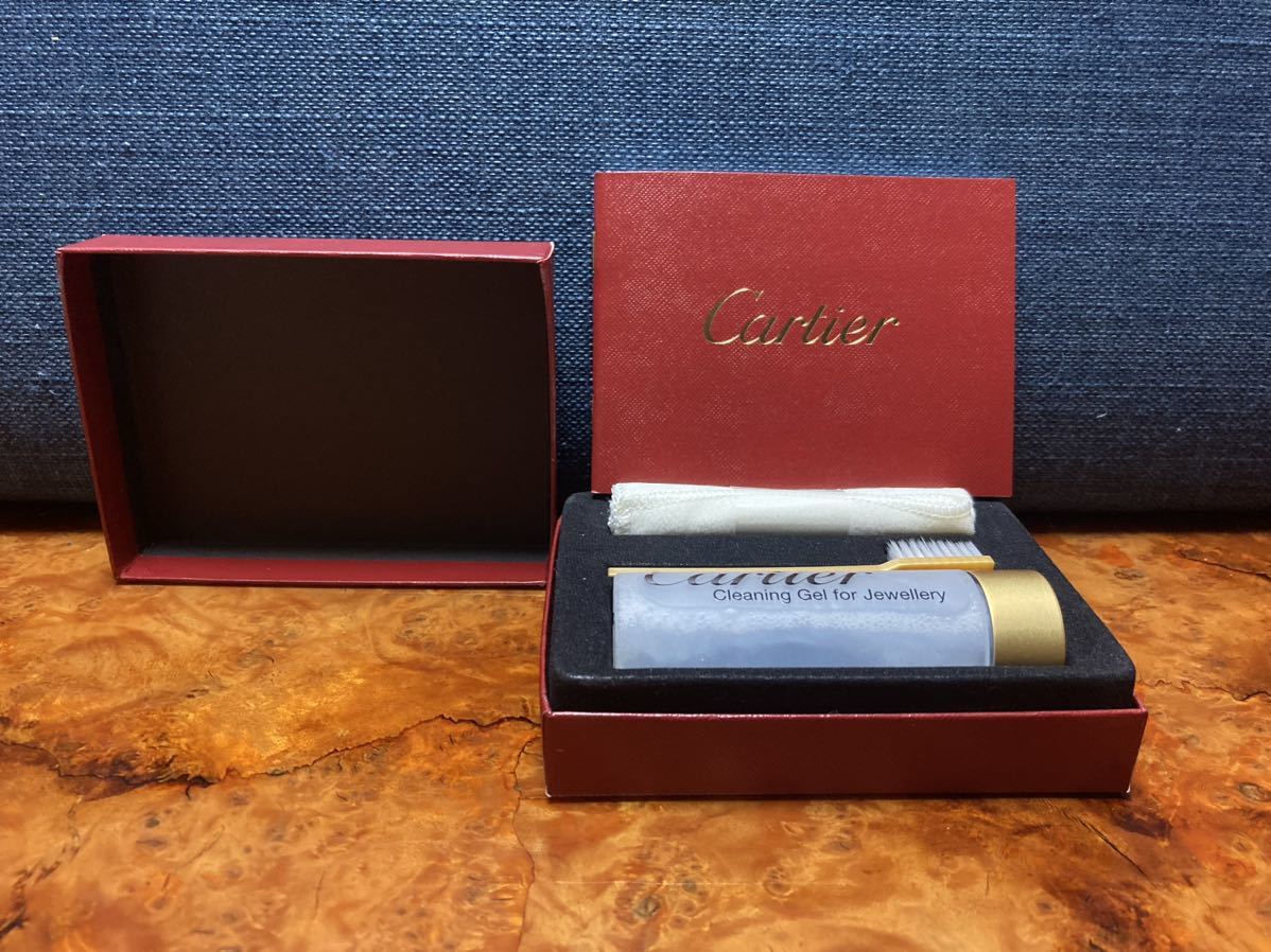 カルティエ空き箱(ジュエリーボックス(リング、ピアス用)、外箱、紙袋