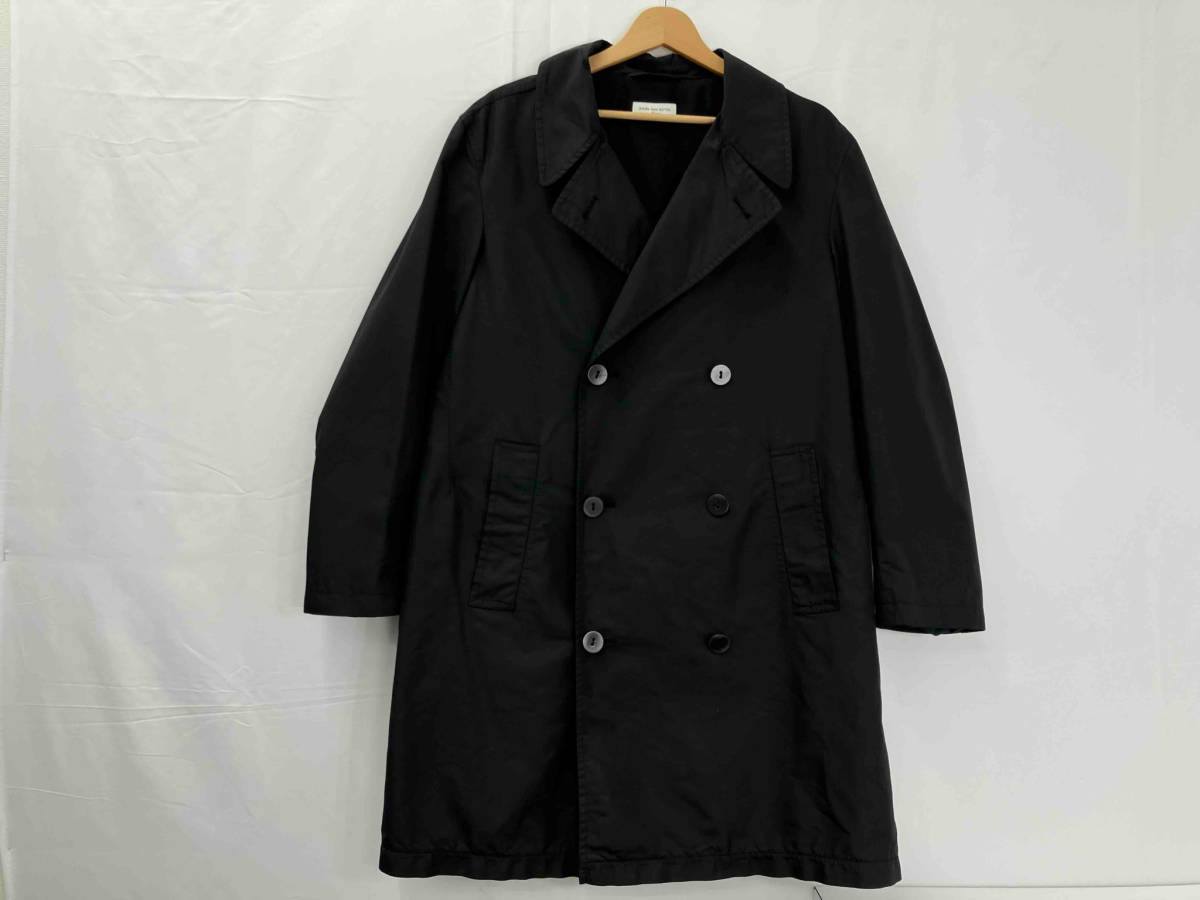 DRIES VAN NOTEN ドリスヴァンノッテン ダブルブレスト ジャケット コート アウター メンズ サイズ不明 ブラック 黒