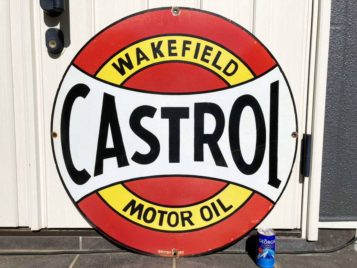 2026年最新Yahoo!オークション カストロール(看板)の -castrol 