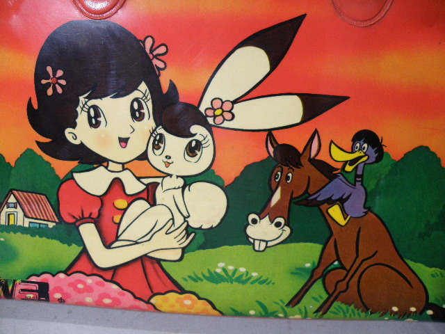39 ワンダースリー W3 子供用 鞄 / 昭和レトロ 手塚治虫 漫画 カバン