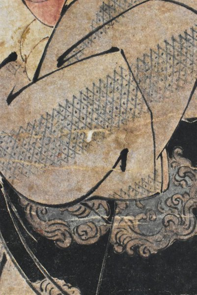 【真作】掛軸　軽妙筆致の書画掛軸　書入・墨画掛軸　幽玄の趣　合箱入　V124 ◇旧家買出品◇B2314中国古書道◇林風眠 紙本 掛け軸 書画立軸 水墨