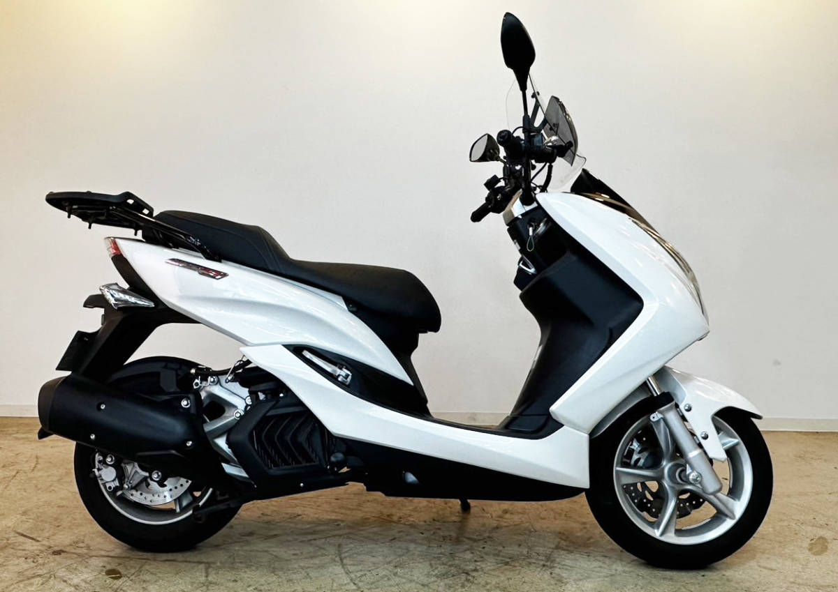 岡山発 美車 低走行 マジェスティ155S SG28J型モデル 3616㎞ 自賠令和7年1月まで ETC グリップヒーター マジェスティS 