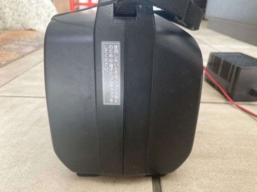 ハピソン 電動リール用バッテリーパック YQ-118 YQ-118 12Ahバッテリー