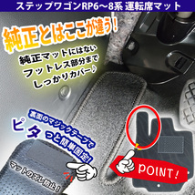 新作，安い 新型ステップワゴン RP6 RP7 RP8 スパーダ エアー フロアマット ＆ ドアバイザー ＤＸ黒 自動車パーツ サイドバイザー フロアーマット