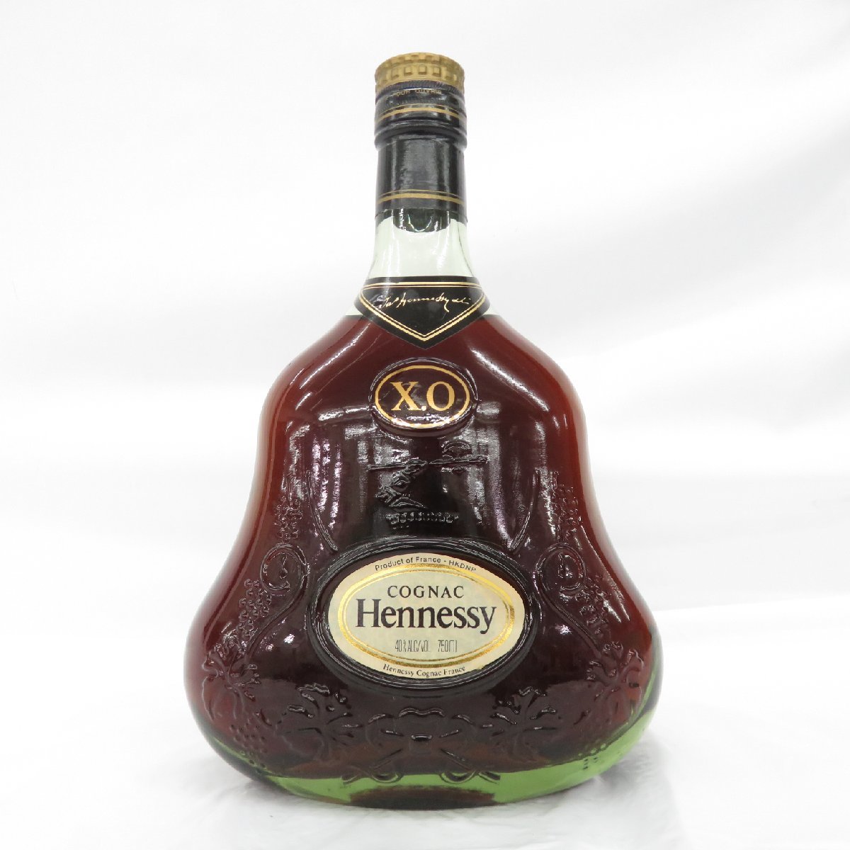 【得価，安い】 未開栓 Hennessy ヘネシー XO 金キャップ グリーンボトル ブランデー 750ml 40% 11396813 1014(ヘネシー)｜売買されたオークション情報、yahooの商品情報をアーカイブ公開 - オークファン コニャック