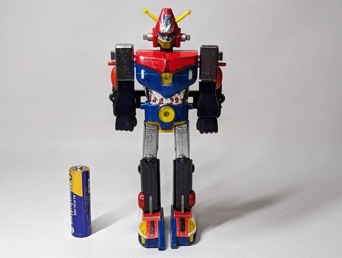 ポピー あるくあるくゼンマイロボット コン・バトラーV 当時物 ブリキ 