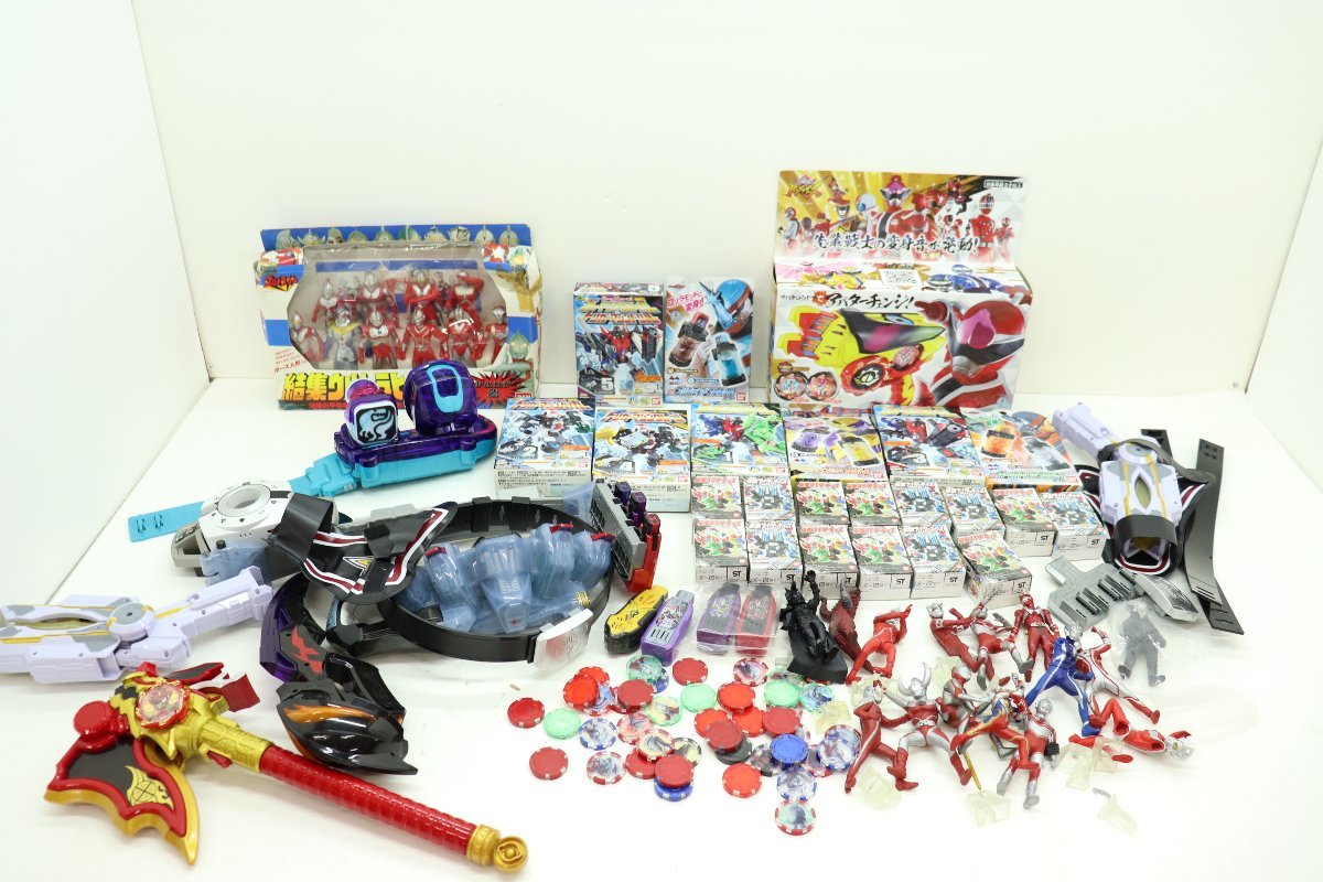 30EY○特撮 まとめ 箱無し 現状品 戦隊 仮面ライダー ウルトラマン