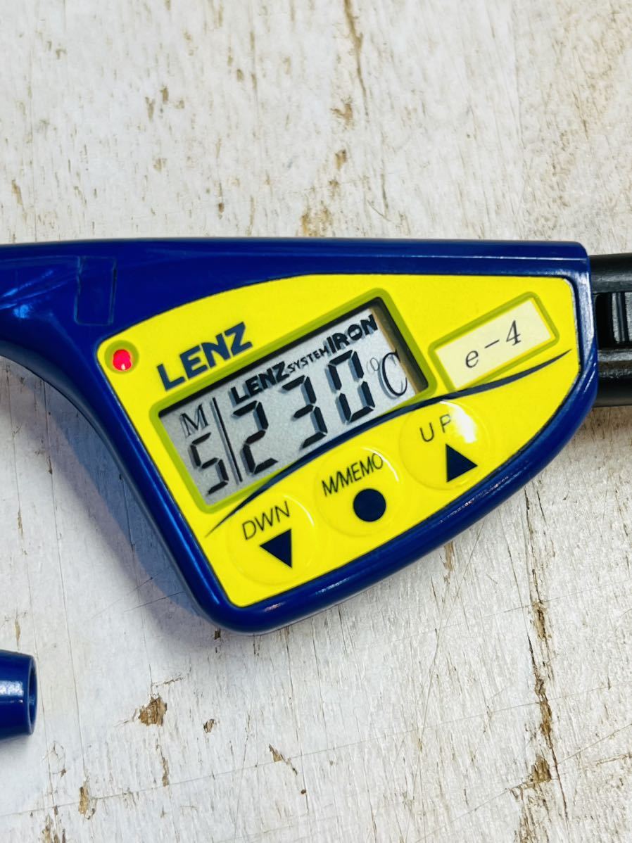 超美品LENZ α-4レンツアイロン 5角4㎜アイロン 理容アイロン C67460535