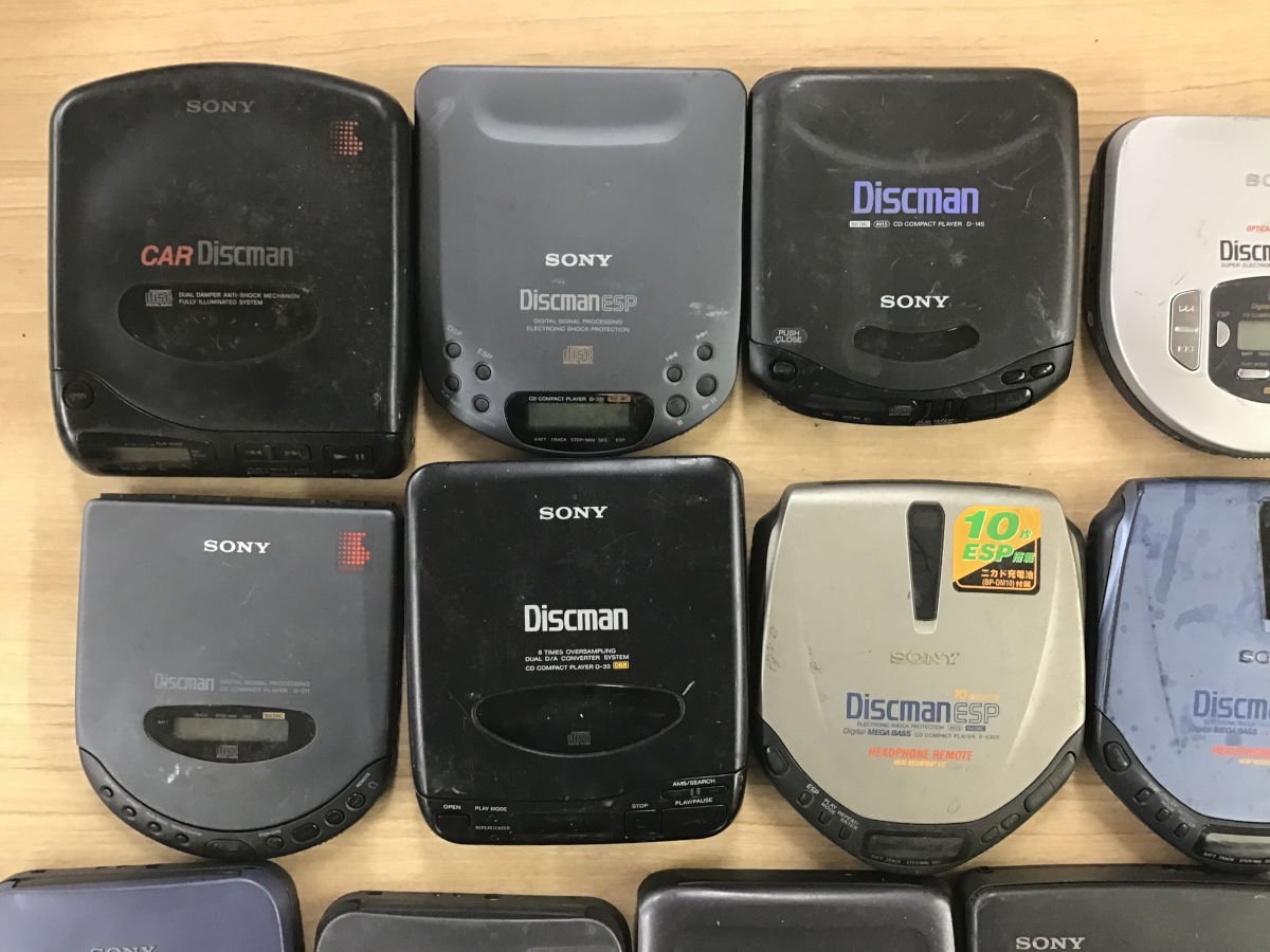 SONY ソニー Discman ESP ジャンク◎D-321◎リモコン◎ACアダプター