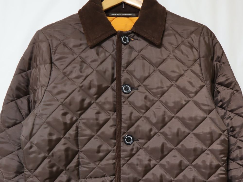 Traditional Weatherwear キルティング ジャケット サイズ 36 ブラウン 