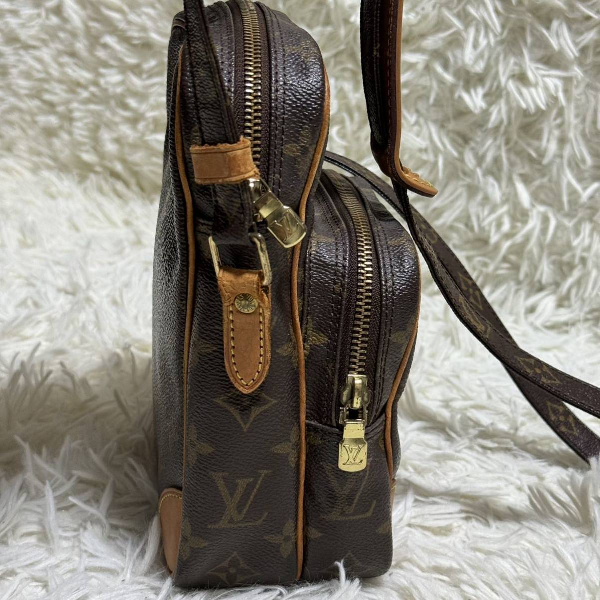 1円 美品 LOUIS VUITTON ルイヴィトン ショルダーバッグ モノグラム 