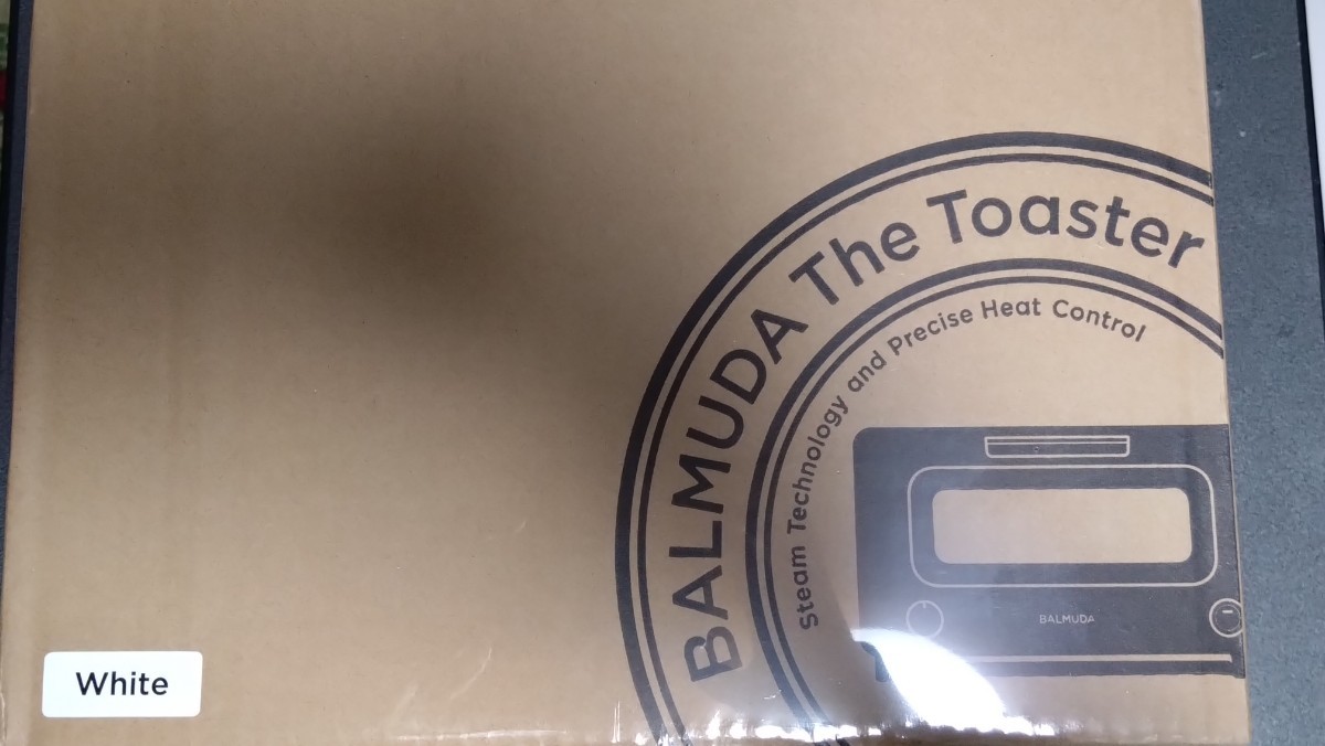 BALMUDA The Toaster White バルミューダ トースター 白 未開封 【公式