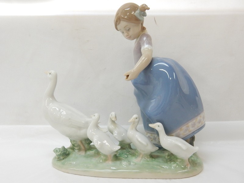 LLADRO リヤドロ 5503 アヒルの行進 置物 インテリア LLADRO リヤドロ 5503 アヒルの行進 置物 インテリア - メルカリ