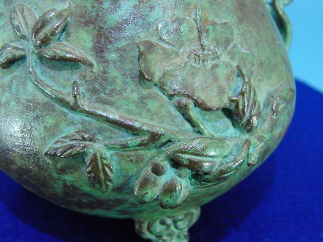 今月のお買い得品 CJ-117 高岡銅器 須賀月真 蝋型鋳銅 千秋
