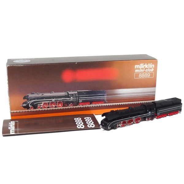極美品★marklin mini-club 8889 鉄道模型 Zゲージ 箱付き 蒸気機関車 メルクリン ミニクラブ★