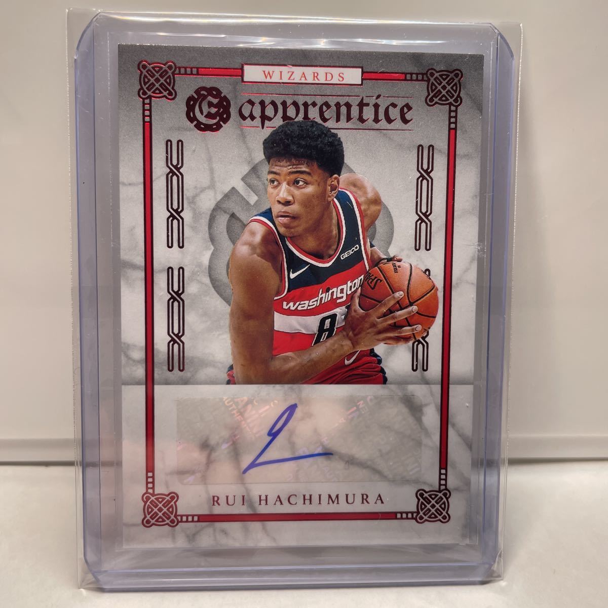 八村塁 Rui Hachimura RC ルーキー Auto サイン 2019-20 Panini NBA