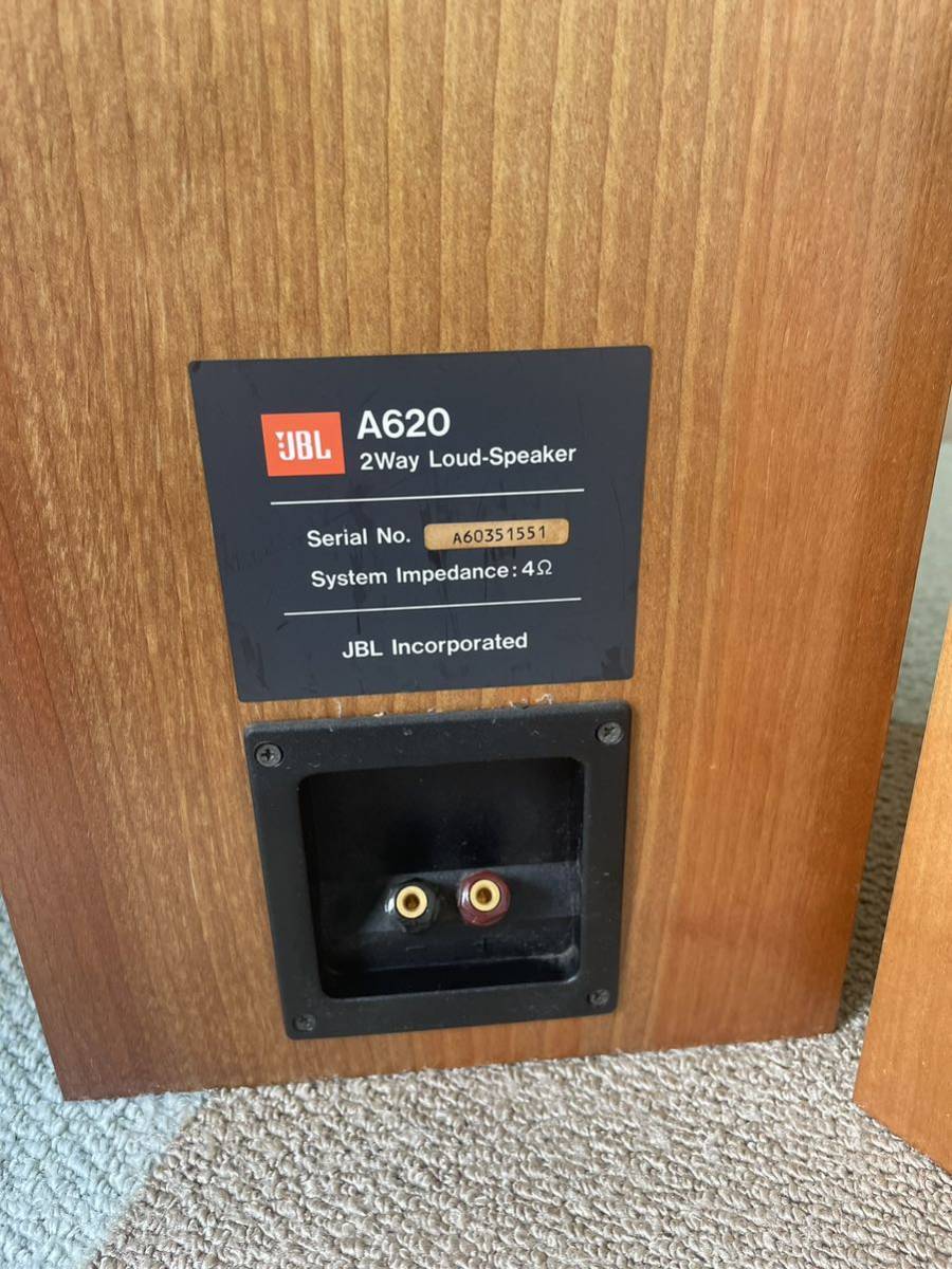 JBL スピーカー ペア モデル A620 本体のみ オーディオ機器 音響機器