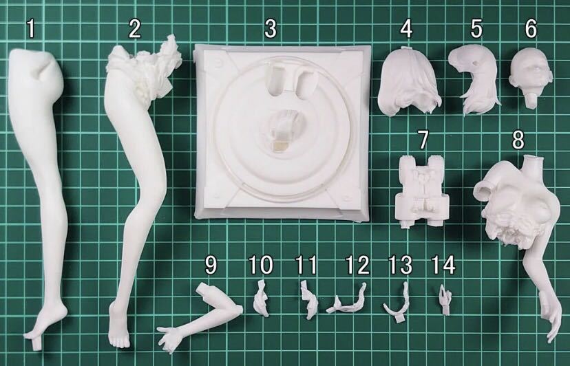 1/6スケール 女性フィギュア　ガレージキット　未組み立て　未塗装　レジンキット　アフロディーテ　largeサイズ_4
