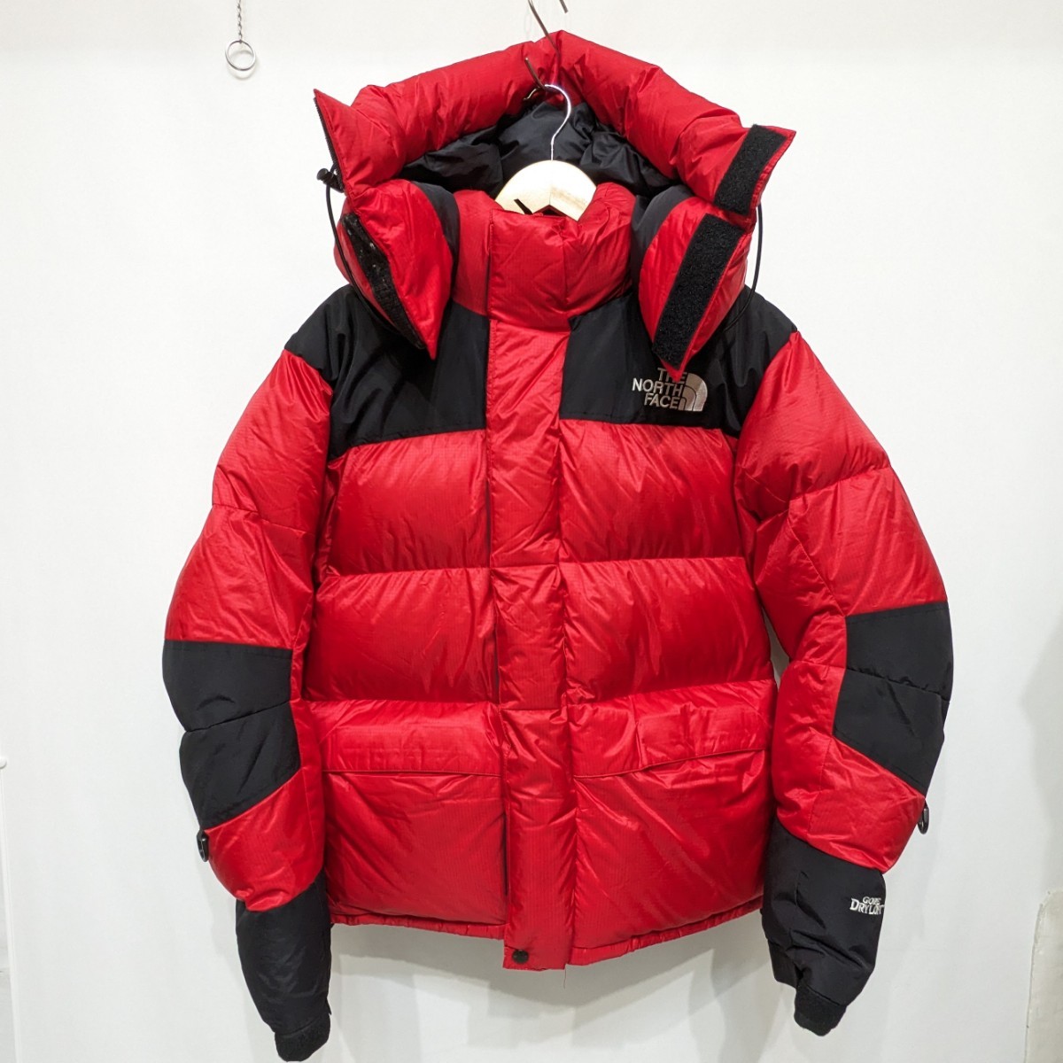 THE NORTH FACE バルトロ ジャケット サイズS レッド フード脱着可能 ナイロン ND-1033 ゴアテックスGORE DRYLOFT 90s 00s OLD 古着