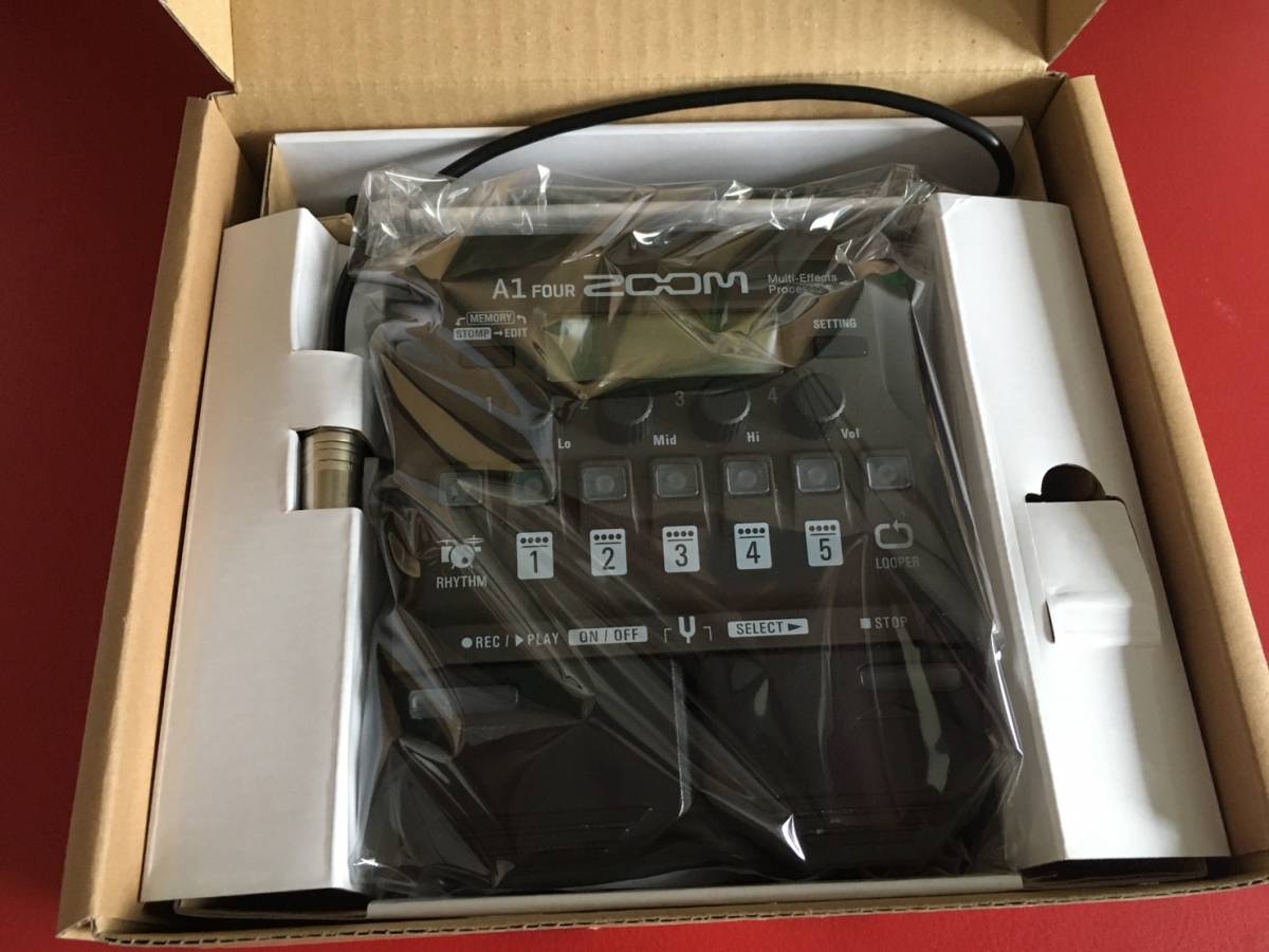 ZOOM A1 FOUR アコースティックギター用マルチエフェクター FOUR A1