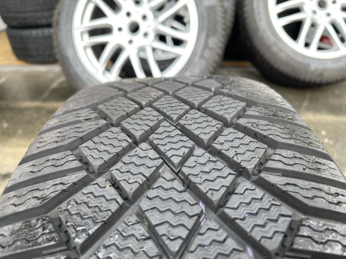 G01 BMW X3 M40dにて使用　コンチネンタルスタッドレスタイヤ&AFG18インチアルミホイールセット_6