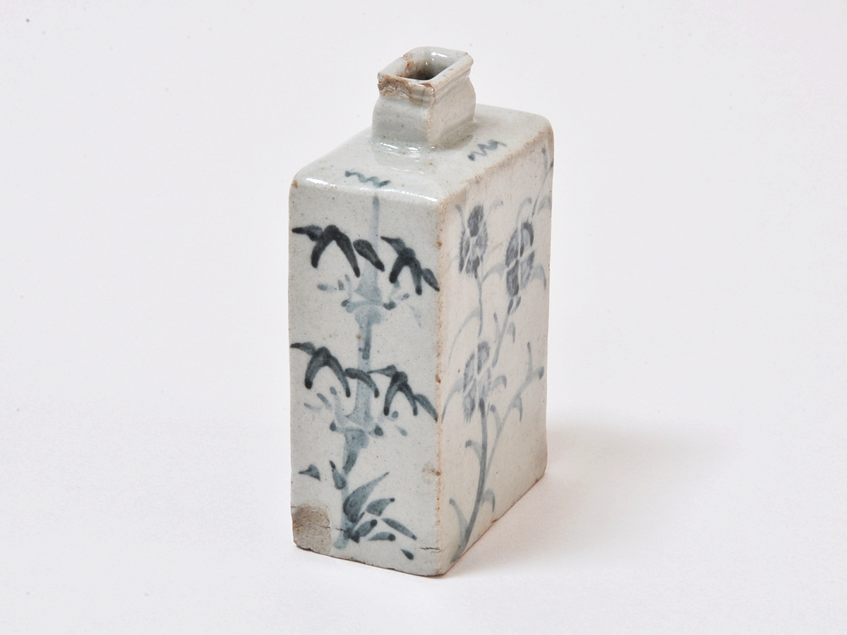 朝鮮美術 陶磁器 李朝 gallery陽々youyou 染付 白磁 – 萬壽無疆 面取八角