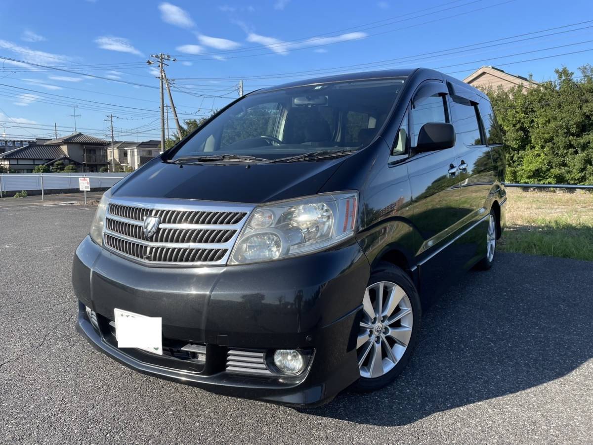 再出品 値下げアルファードG 10系 4WD 8人 145800km タイミングベルト